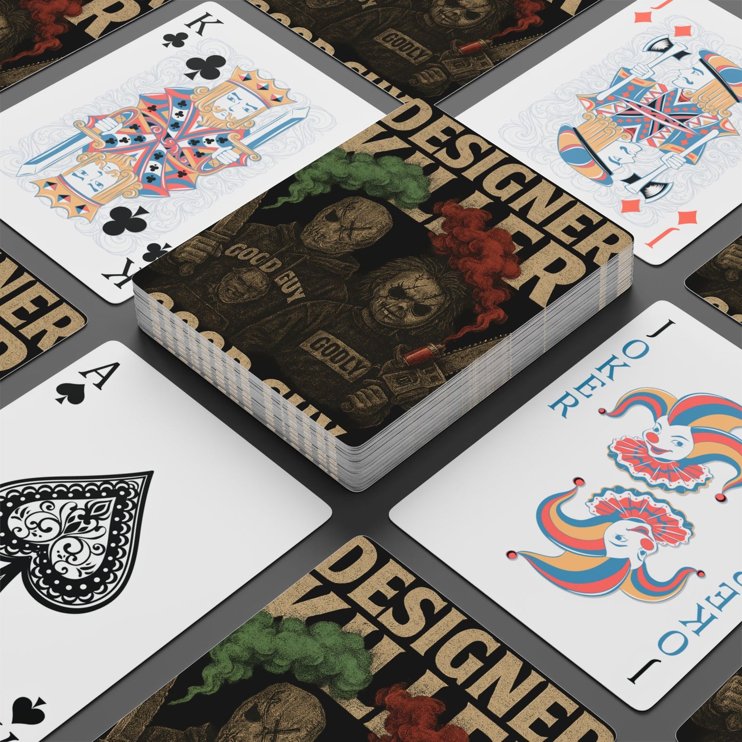 Designer Killer Poker Playing Cards