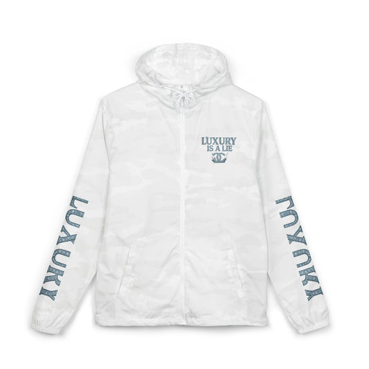 "Luxury Is A Lie"  Windbreaker Jacket