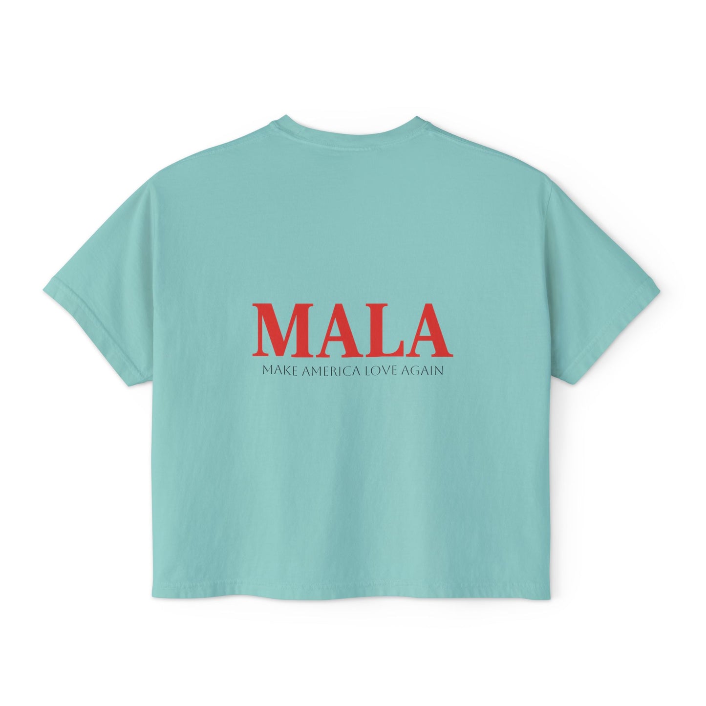Female MALA — Crop Top with Back Logo