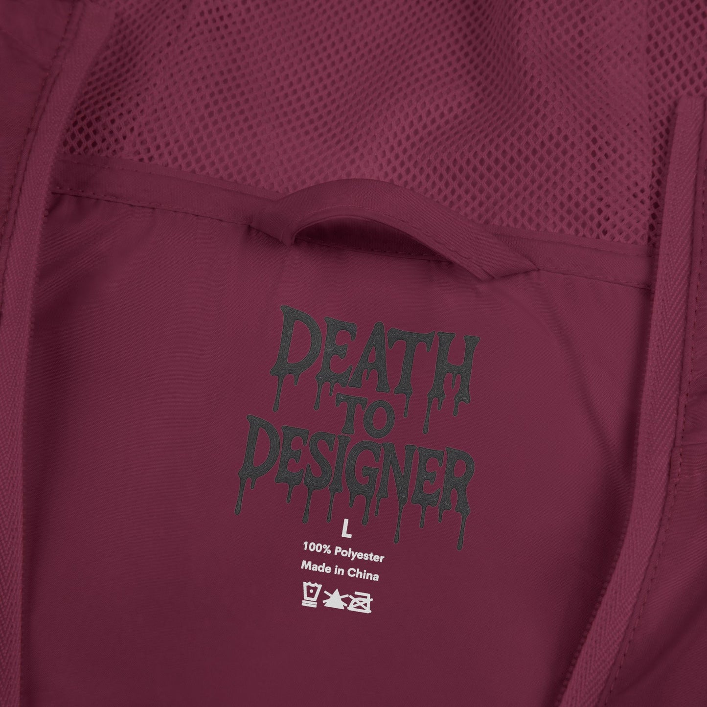 "Luxury Is A Lie"  Windbreaker Jacket