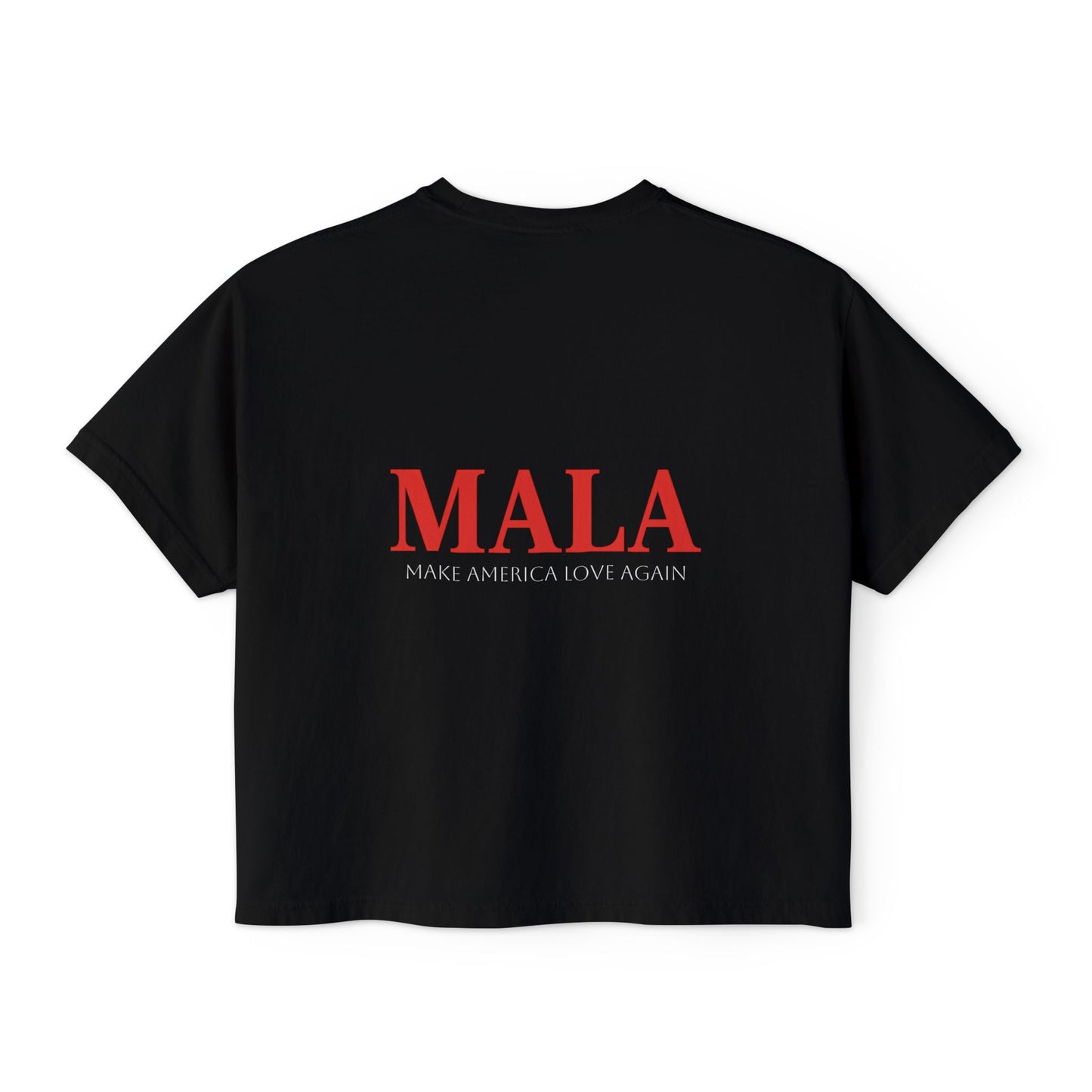 Female MALA — Crop Top with Back Logo