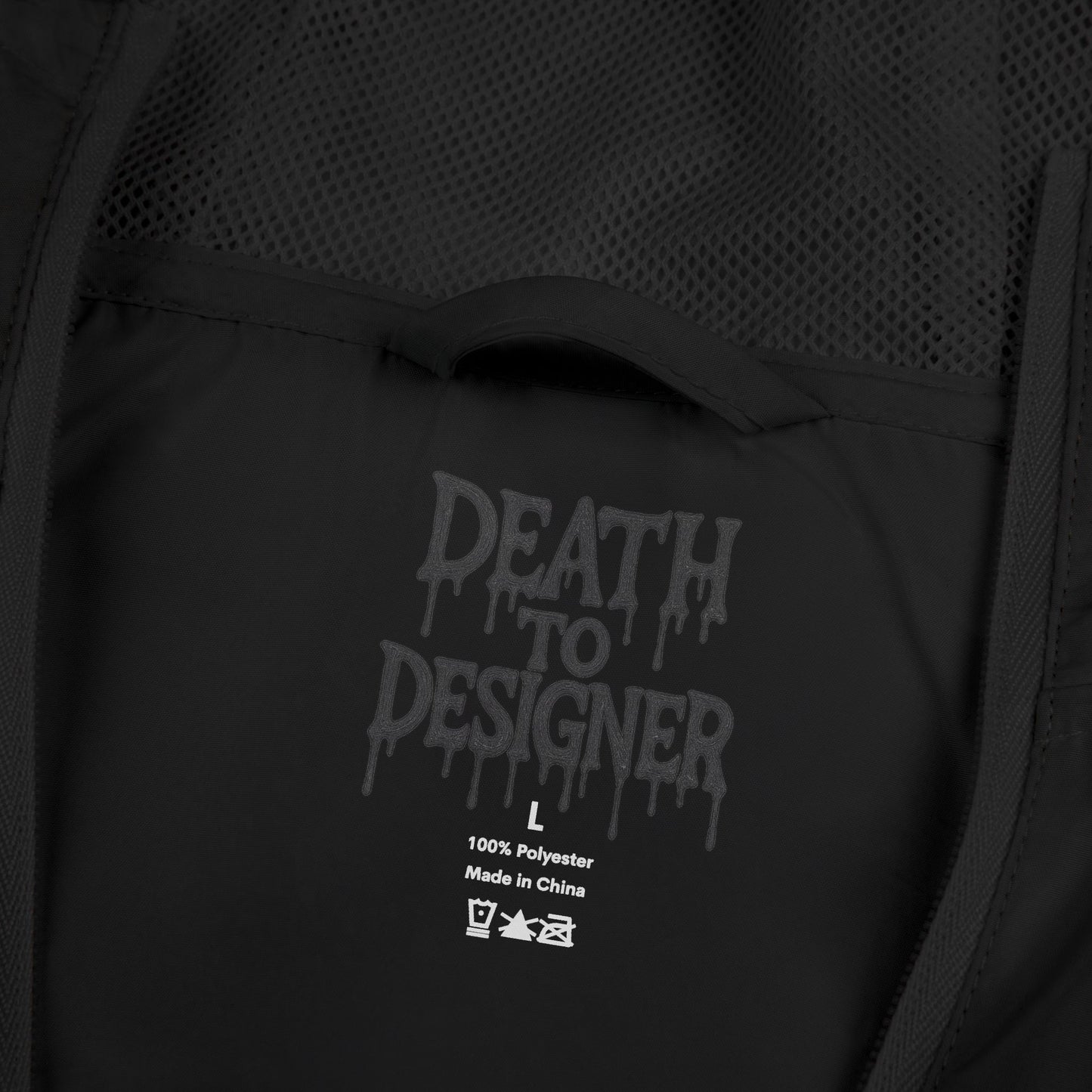 "Luxury Is A Lie"  Windbreaker Jacket