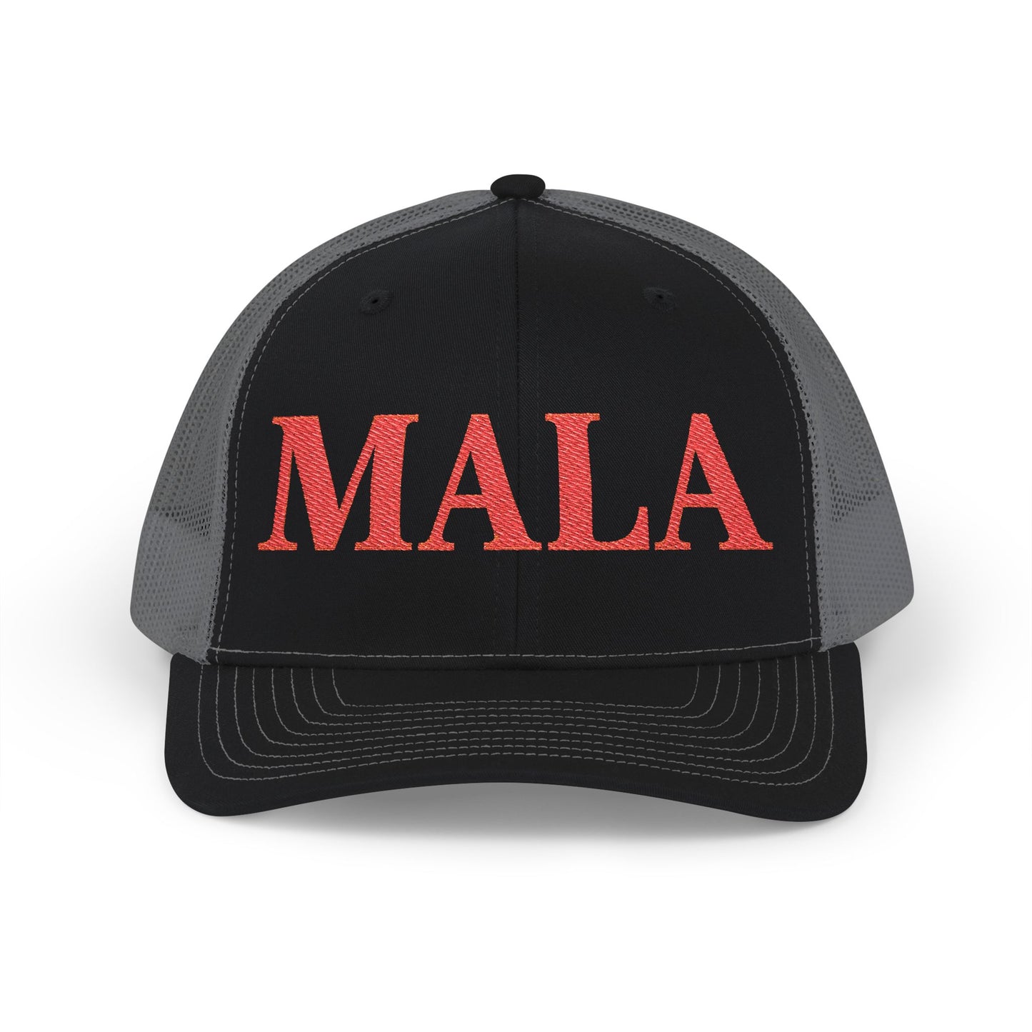 MALA Embroidered Trucker Hat – Bold Retro Snapback Cap