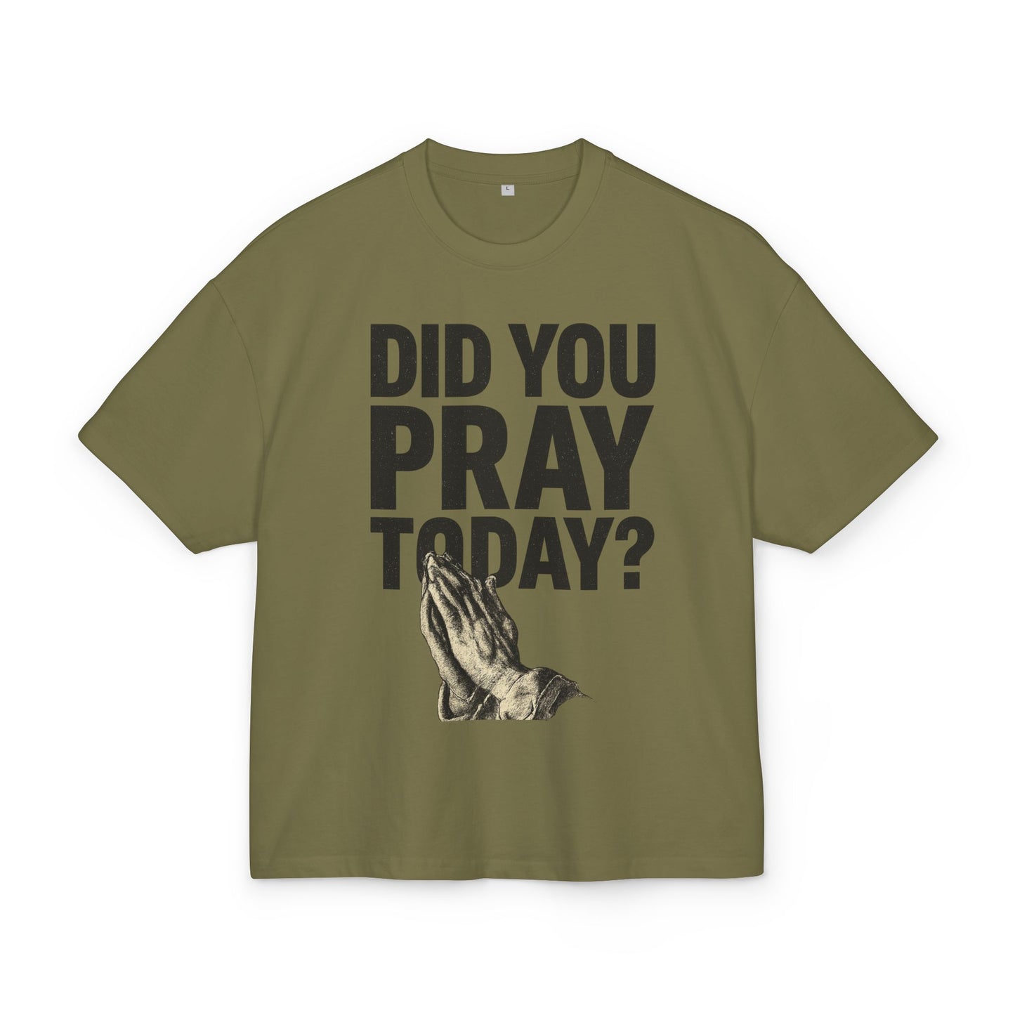 “Did You Pray Today” Unisex Ultra Heavy Cotton Box Tee